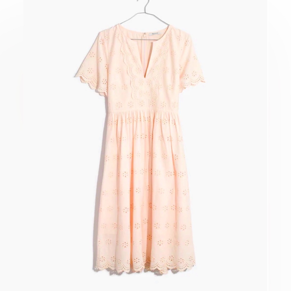 Madewell eyelet dress
